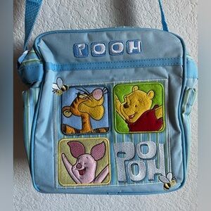 Disney Blue Pooh Baby Bag